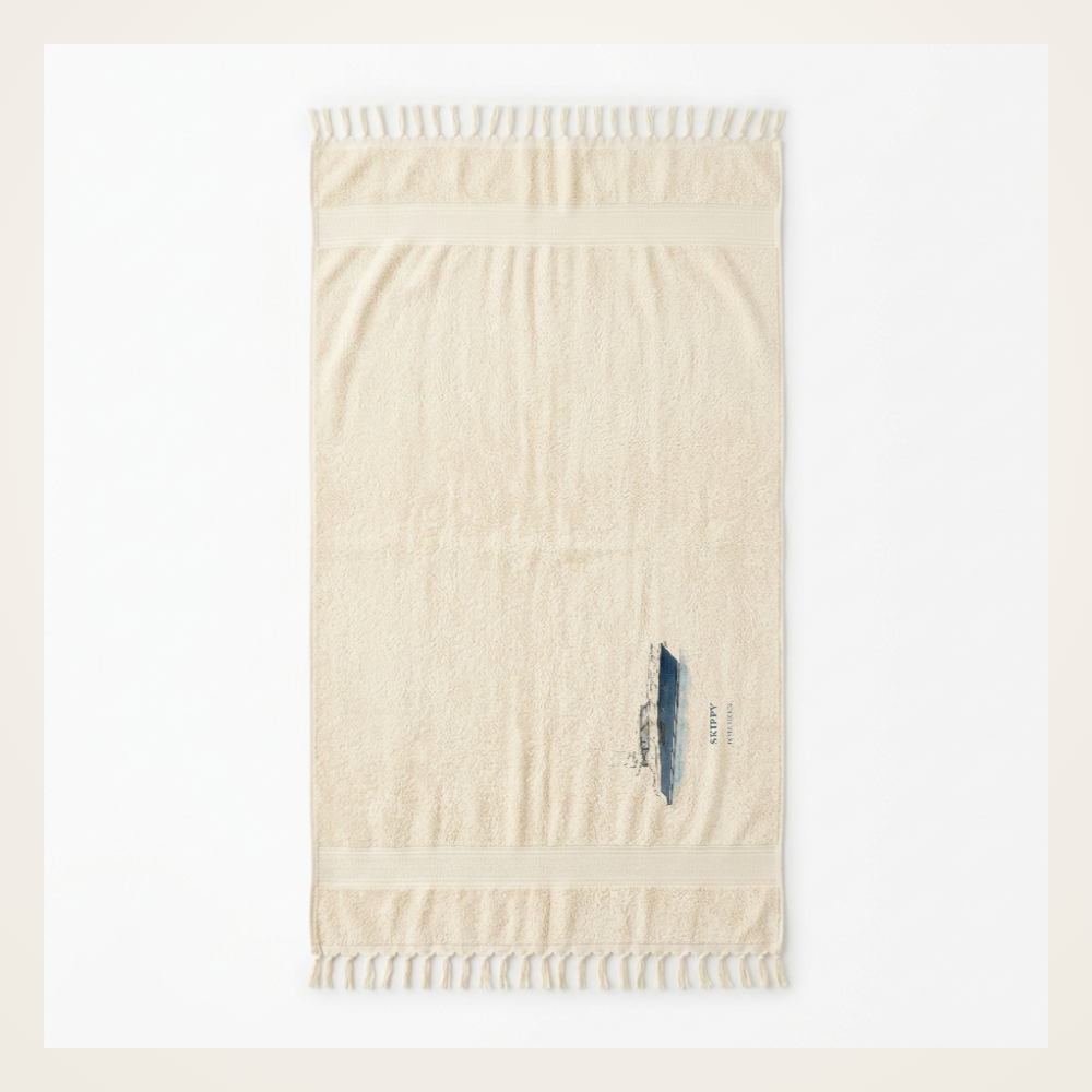 Sandbar Beach Towel — Your Custom Design